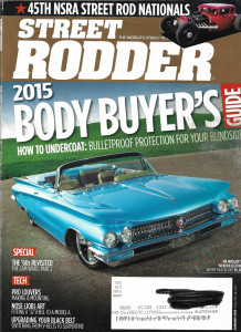 STREET RODDER 2015 JAN - MAKING LOUVERS, '32 NOSE SHELL FOR MODEL A